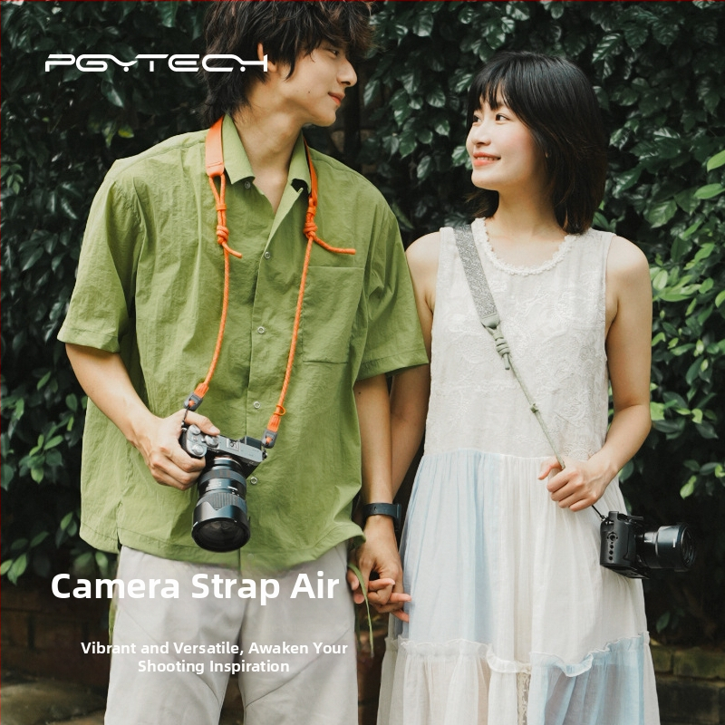 PGYTECH камера презрамка P-CB-270 - презрамка с бързосвобождаващMechanizm за SLR и безогледални камери, полиестер/ТПЕ/найлон, товар 2–5 кг, тегло 180 г