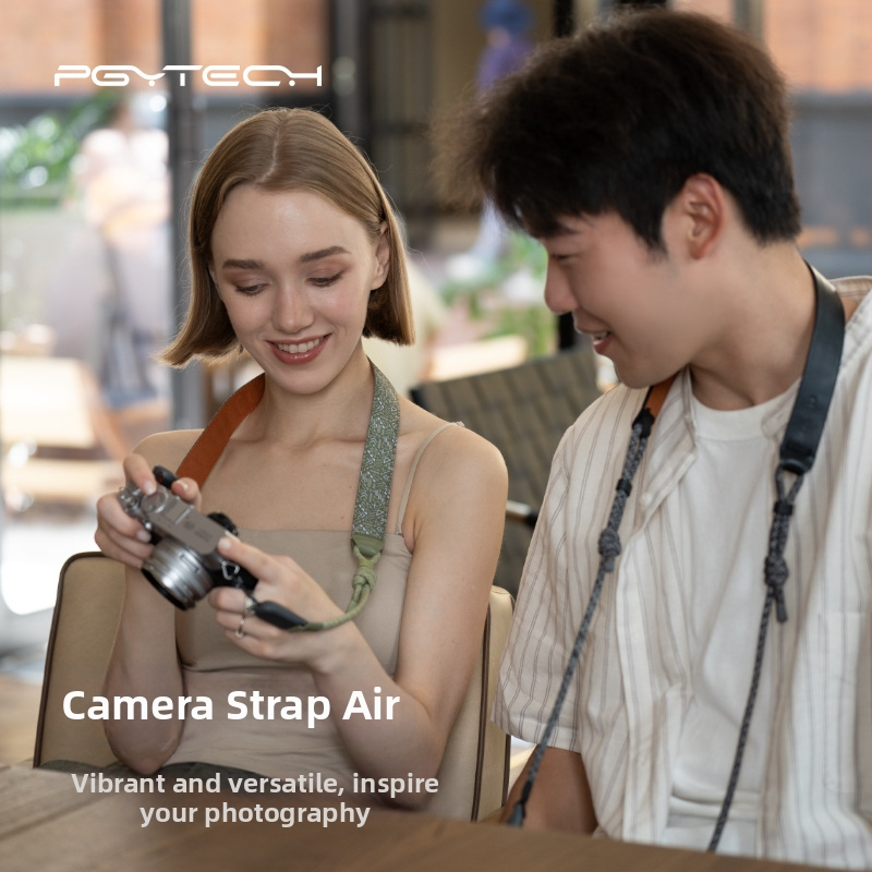 PGYTECH камера презрамка P-CB-270 - презрамка с бързосвобождаващMechanizm за SLR и безогледални камери, полиестер/ТПЕ/найлон, товар 2–5 кг, тегло 180 г