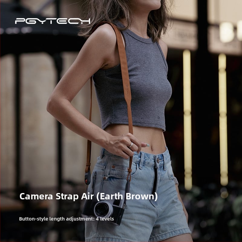 PGYTECH камера презрамка P-CB-270 - презрамка с бързосвобождаващMechanizm за SLR и безогледални камери, полиестер/ТПЕ/найлон, товар 2–5 кг, тегло 180 г