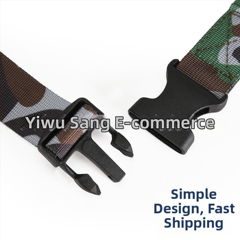 Kanvas josta ar plastmasas sprādzi, platums 2-4 cm, Qinlin