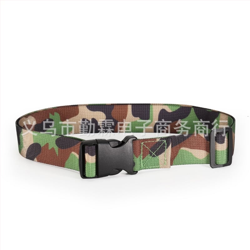 Kanvas josta ar plastmasas sprādzi, platums 2-4 cm, Qinlin