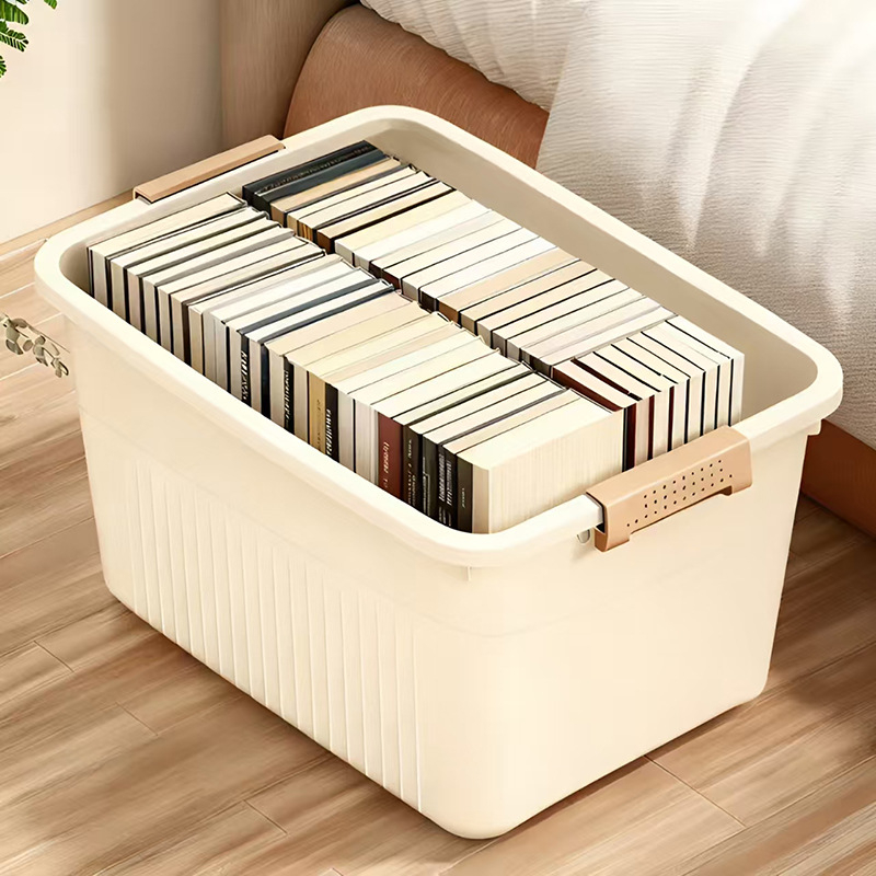 Πολυλειτουργικό πλαστικό κουτί αποθήκευσης γραφείου με καπάκι, για σαλόνι και υπνοδωμάτιο, μοντέρνος μινιμαλιστικός σχεδιασμός