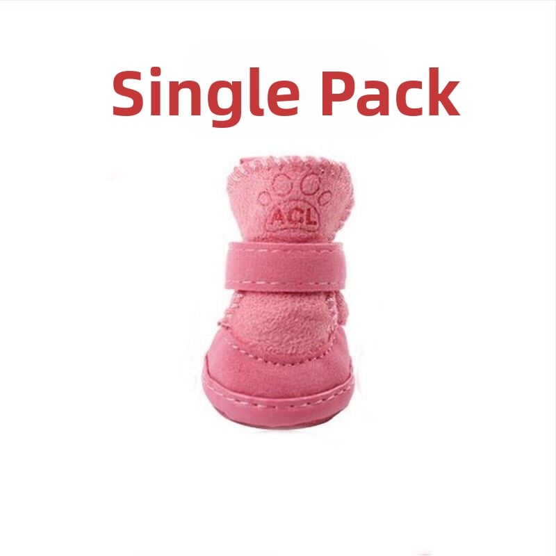 Zimske cipele za pse malih pasmina (Bichon) – protuklizne, tople, pamukaste čizme za snijeg