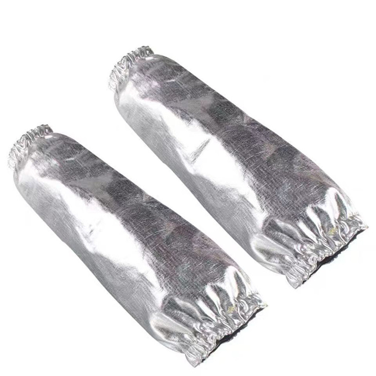 Zaštitni rukav od aluminijske folije za zavarivanje, toplinska izolacija, otporne na ulje, otporne na plamen, zaštita od opeklina, protiv iskri