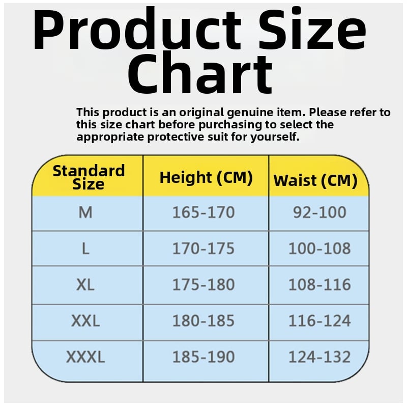 Kemijski zaštitni overall klase C, jednodijelan, otporan na kiseline i baze, materijal: polietilen visoke gustoće, marka Pengchang Town
