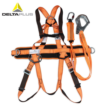 Deltaplus sigurnosni pojas za industrijsku upotrebu – anti-pad, set s pozicionirajućim kaišem i šok-apsorbirajućom užadi