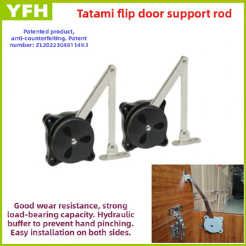 Tatami potporna šipka za podizna vrata ormara s hidrauličkim amortizerom, model YFH-065, materijal željezo/ABS, primjena: Tatami ormari, toaletni stol