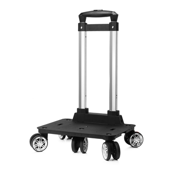 Dječji nosač kolica za ruksak – aluminijski dodatak s ugrađenim teleskopskim sklopivim kolom, za putovanja u slobodno vrijeme, proljeće 2025