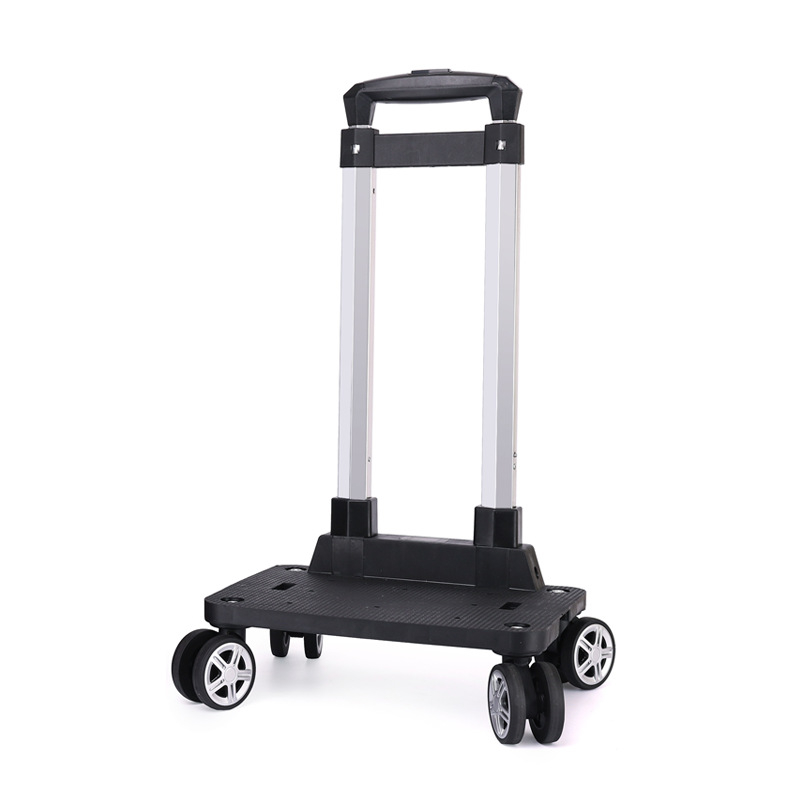 Dječji nosač kolica za ruksak – aluminijski dodatak s ugrađenim teleskopskim sklopivim kolom, za putovanja u slobodno vrijeme, proljeće 2025