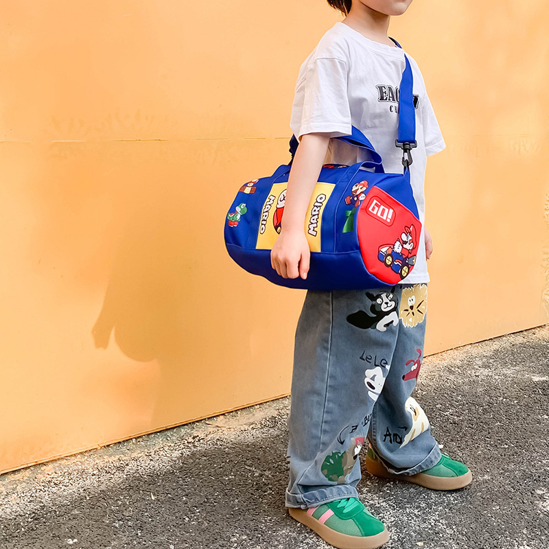 Nylon crossbody torba, životinjski uzorak, unisex, prozračan dizajn XBL
