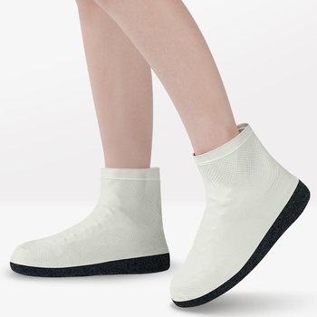 Graceful Rain pokrov za cipele za kišu – latex, vodootporan, protuklizan, ojačan, otporan na habanje, prenosiv za vanjske izlete