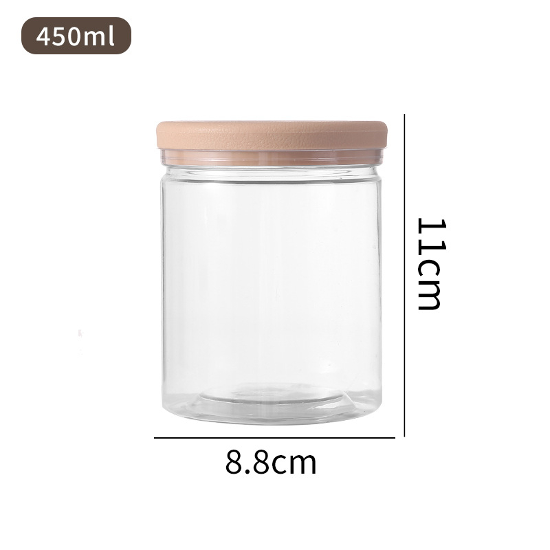 Κυκλικό πλαστικό δοχείο αποθήκευσης τροφίμων, ανθεκτικό στην υγρασία, κυλινδικού σχήματος, κατάλληλο για φούρνο μικροκυμάτων