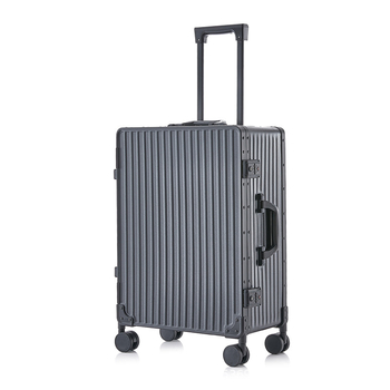 Kofer s aluminijskim okvirom i tihim univerzalnim kotačićima, ABS+PC kućište, vodootporan, ultralak, TSA kombinirana brava, za poslovna putovanja