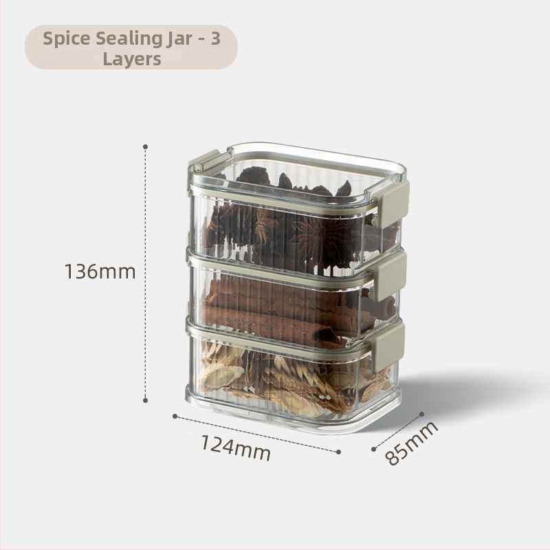 Πλαστικό δοχείο αποθήκευσης τροφίμων, σφραγισμένο, τετράγωνο σχήμα, χωρητικότητα 1-2 L, μοντέρνος μινιμαλιστικός σχεδιασμός