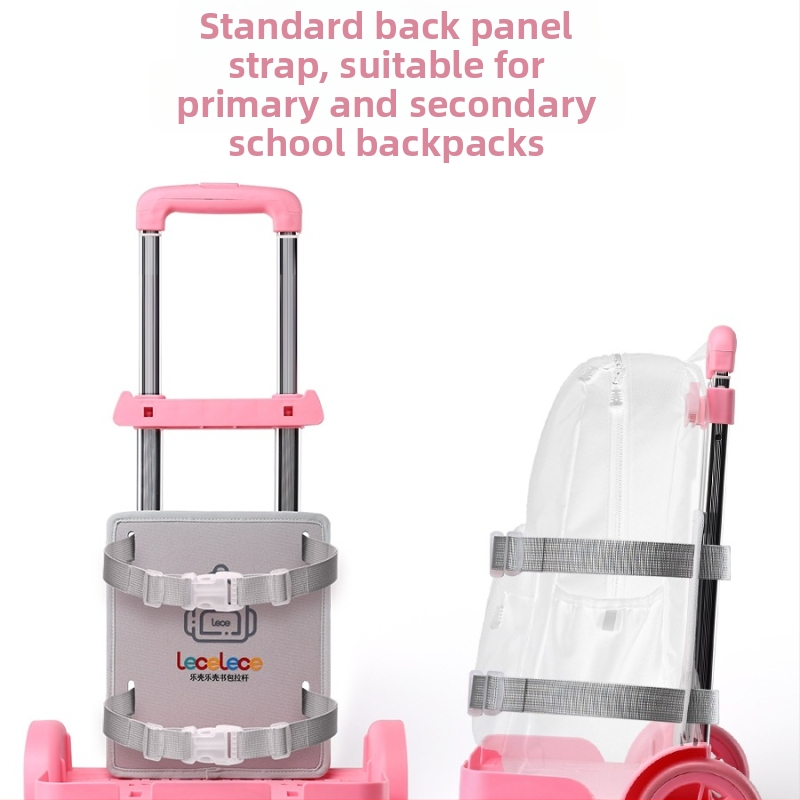 Školský vozík s držiakom na školskú tašku – ABS materiál, značka lecelece, kód produktu Bbgd01, Príslušenstvo batožiny, jar 2024