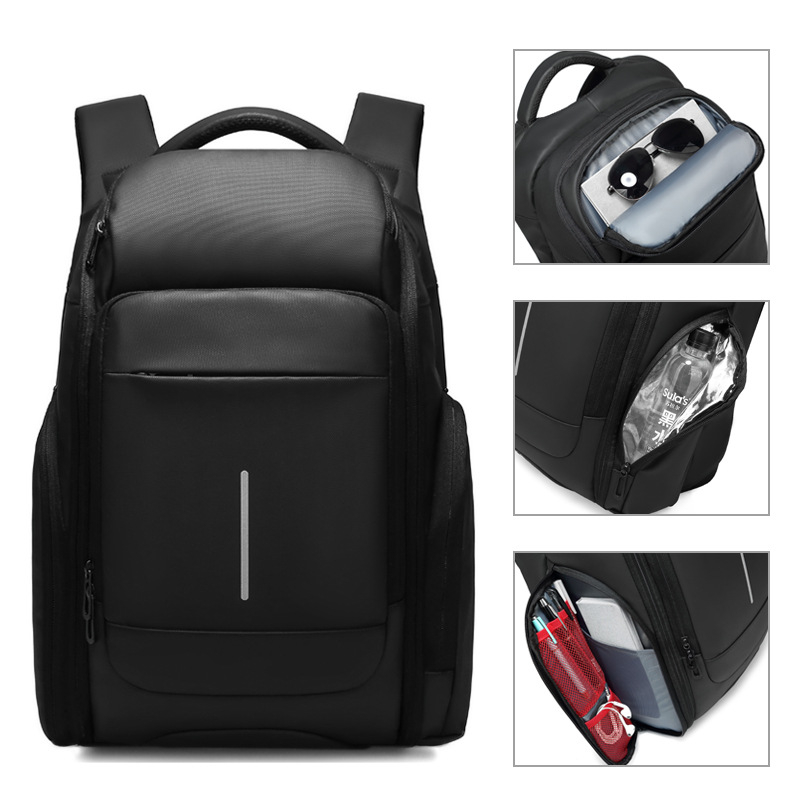 Torba za posao velike kapacitete, PVC, 20–35L, vodootporna, USB sučelje, protiv krađe, za poslovna putovanja