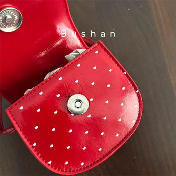 Dječja crossbody torba u korejskom stilu, crtani pony, mašna i novčanik, karirani uzorak