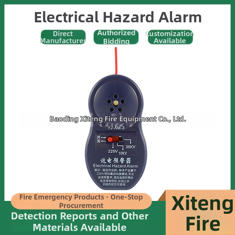 Ručný detektor blízkeho elektrického poľa so zvukovým a svetelným poplachom pre hasenie požiaru — Model Xt-bjq-j, Typ Xt-xf, Značka Xiteng