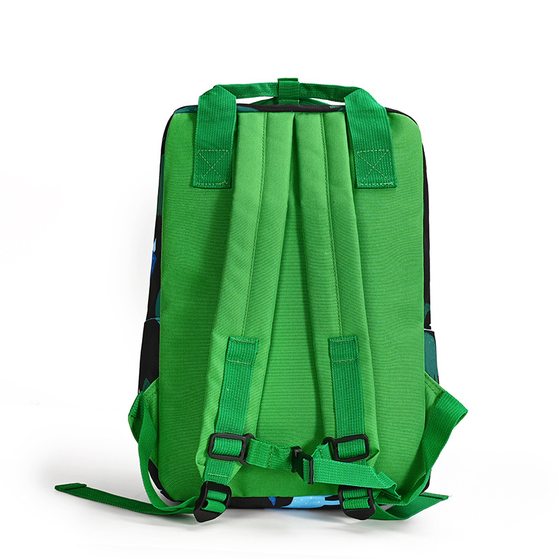 Ученическа раница, PU кожа, издръжлива, градски минималистичен стил, презрамка с въздушна подложка