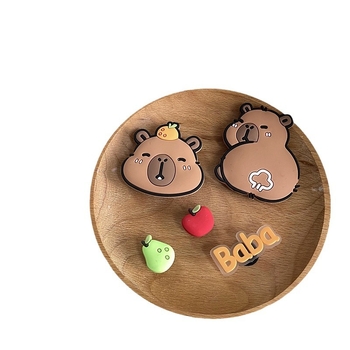 Fun Art dodaci za obuću – Capybara karikatura Raj stil, DIY uklonjiva kopča za sandale i papuče, sve sezone