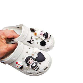 Aksesoar za obuće: cvjetna ukrasna dekoracija, cartoon stil, model Shoe flower; pogodno za sandale i papuče; ljeto