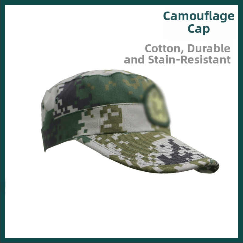 Kamuflaažmüts treeninguks - unisex, täiskasvanud, väljas, vaba aja stiil, Oxford kangas