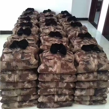 Odvojivi pamučni kaput za zimu, vanjska radna odjeća – ekstra debeli, otporan na vjetar, kamuflažni najlonski materijal