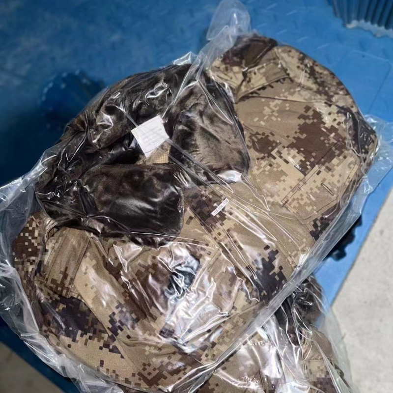 Odvojivi pamučni kaput za zimu, vanjska radna odjeća – ekstra debeli, otporan na vjetar, kamuflažni najlonski materijal