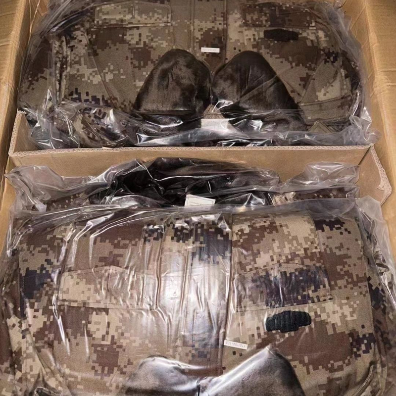 Odvojivi pamučni kaput za zimu, vanjska radna odjeća – ekstra debeli, otporan na vjetar, kamuflažni najlonski materijal