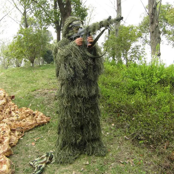 Kamuflažno odijelo za odrasle, prozračni polipropilenski materijal, kamuflažni uzorak, cijelu godinu, unisex