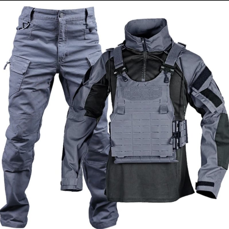 Камуфлажен костюм за момчета – пролетен тренировъчен комплект, SKU 762758627