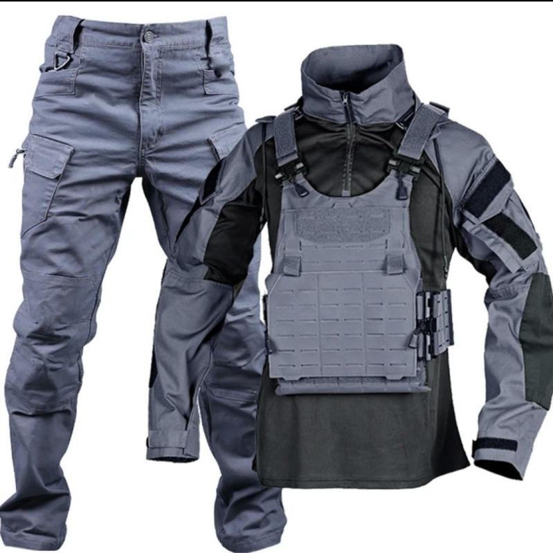 Камуфлажен костюм за момчета – пролетен тренировъчен комплект, SKU 762758627