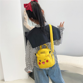 Dječja PU torba preko ramena s životinjskim uzorkom, unisex za učenike osnovne škole, crossbody stil (otpornost na habanje, smanjenje opterećenja, bez podstave)