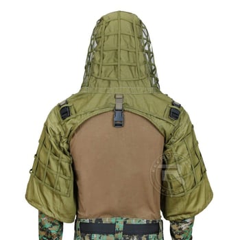 Taktički kamuflažni trening outfit - 100% pamuk, prozračan, jednofarben, unisex, za sve sezone
