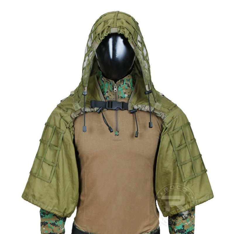 Taktički kamuflažni trening outfit - 100% pamuk, prozračan, jednofarben, unisex, za sve sezone