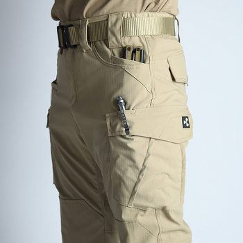 Pantaloni tactici unisex pentru toate anotimpurile, cu elasticitate, rezistență la uzură și impermeabilitate.