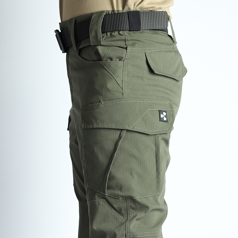 Pantaloni tactici unisex pentru toate anotimpurile, cu elasticitate, rezistență la uzură și impermeabilitate.