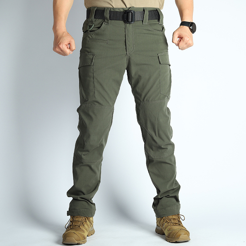 Pantaloni tactici unisex pentru toate anotimpurile, cu elasticitate, rezistență la uzură și impermeabilitate.
