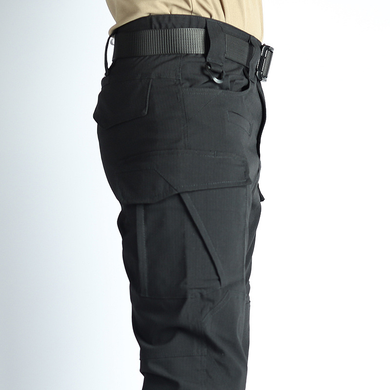 Pantaloni tactici unisex pentru toate anotimpurile, cu elasticitate, rezistență la uzură și impermeabilitate.
