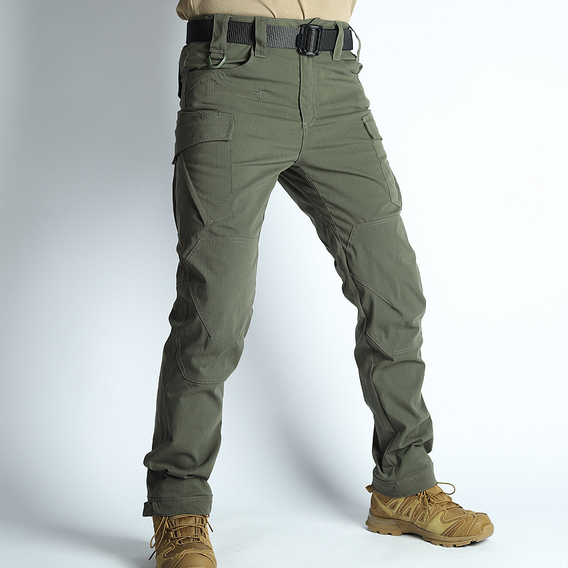 Pantaloni tactici unisex pentru toate anotimpurile, cu elasticitate, rezistență la uzură și impermeabilitate.