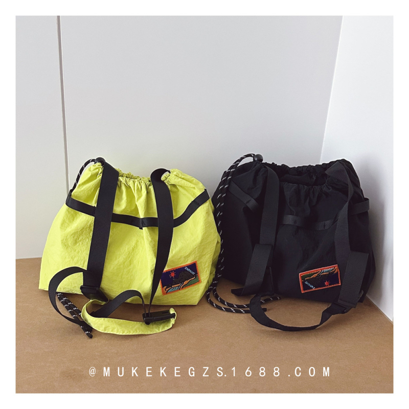 Dječja crossbody torba u japanskom stilu, lagana moderna torba za vanjske aktivnosti preko ramena, šnirna brzo-sušeća torba za odmor