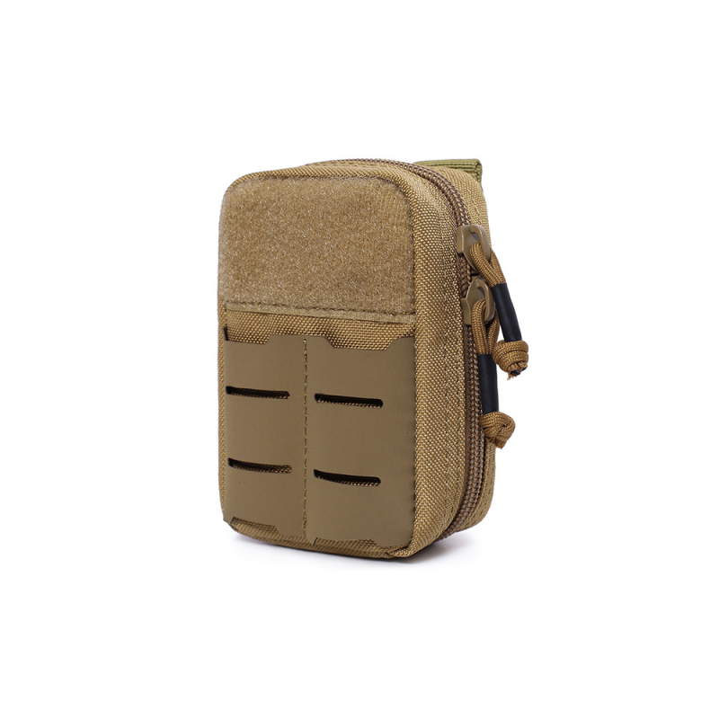 Nylon taktikai orvosi táska MOLLE övtáska kültéri sportokhoz (Anyag: Nylon; Belső bélés: Poliészter; Funkciók: kopásálló, bővíthető kapacitás, terhelés csökkentése; MOLLE kompatibilitás)