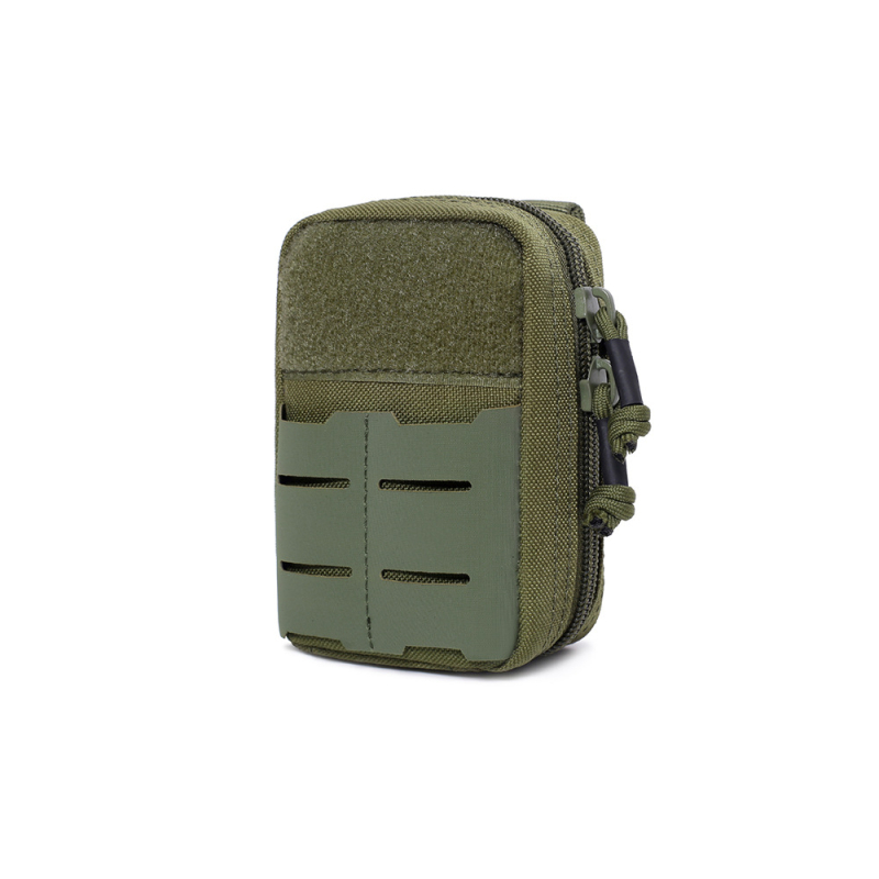 Nylon taktikai orvosi táska MOLLE övtáska kültéri sportokhoz (Anyag: Nylon; Belső bélés: Poliészter; Funkciók: kopásálló, bővíthető kapacitás, terhelés csökkentése; MOLLE kompatibilitás)