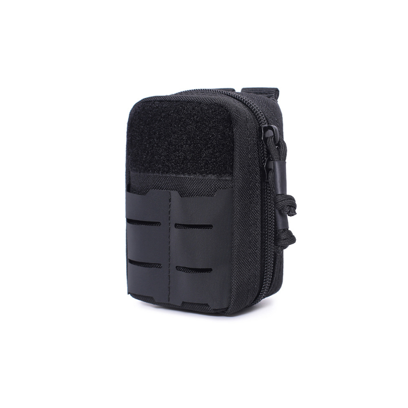 Nylon taktikai orvosi táska MOLLE övtáska kültéri sportokhoz (Anyag: Nylon; Belső bélés: Poliészter; Funkciók: kopásálló, bővíthető kapacitás, terhelés csökkentése; MOLLE kompatibilitás)