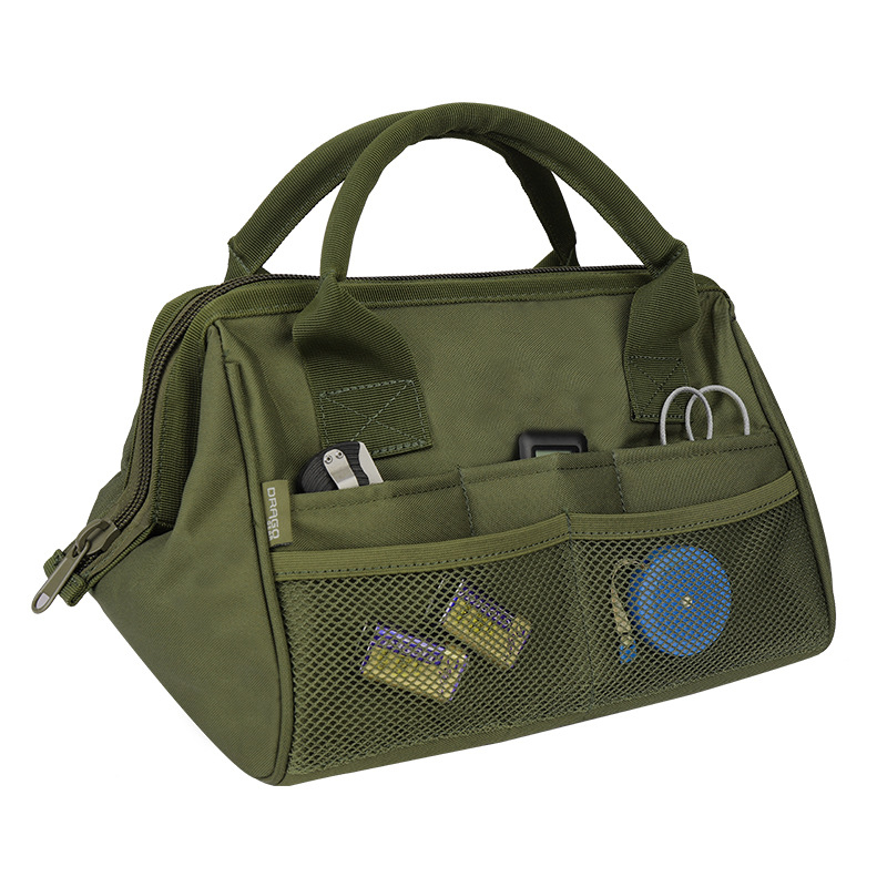 Taktička ručna torba za vanjske aktivnosti - svestrana, velika kapaciteta - Poliester; Unisex; Prilagodljivo; Ispisani logo; Licencirani privatni oznaka