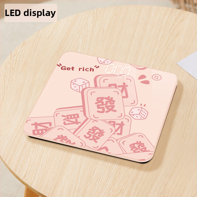 Újratölthető digitális testsúlymérleg — pontos mérés, max 180 kg, USB/elem töltése, otthoni használatra és kollégiumi szobákhoz, kompakt kialakítás