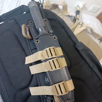 Kültéri taktikai késeshüvely MOLLE csatlakozással, nylon anyag, uniszex, Independence márka, 2023 ősz megjelenés