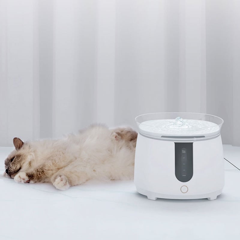 Φοντάν πόσιμου νερού για κατοικίδια — Έξυπνος αυτόματος κυκλοφορείς διανομέας νερού, με εφαρμογή, αποσπώμενος, για σκύλους και γάτες (MY01/MY01S, 1 kg)