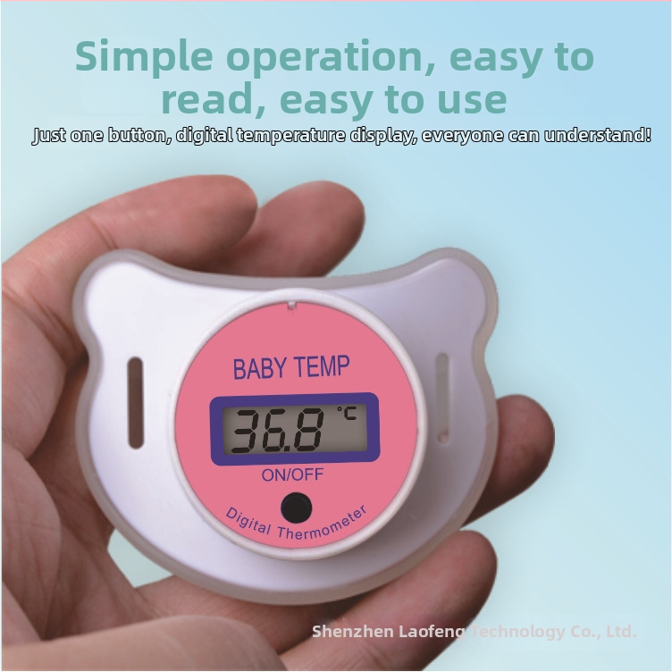 Teplomer do cumlíka pre dojčatá DT101 — Značka Good luck, batéria AG3