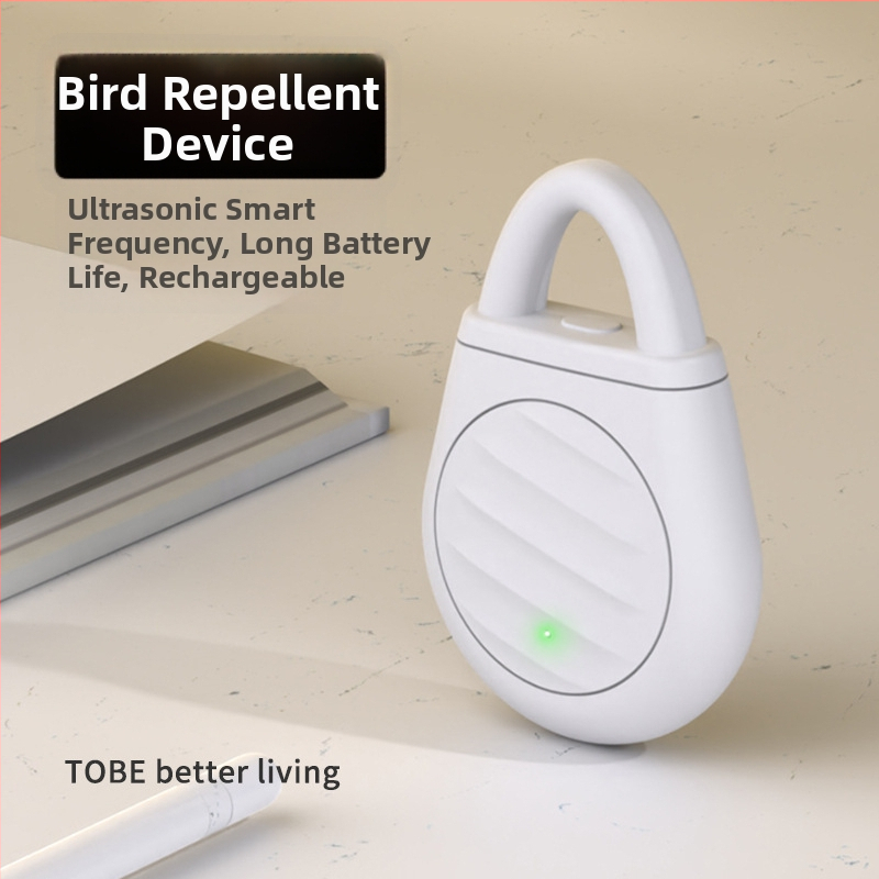 Ultrazvukový odpudzovač škodcov pre psov, vonkajšie použitie, PVC, 19 g, šnúrka na nosenie, ovládanie tlačidlom, ochrana proti blchám, kliešťom, parazitom a komárom